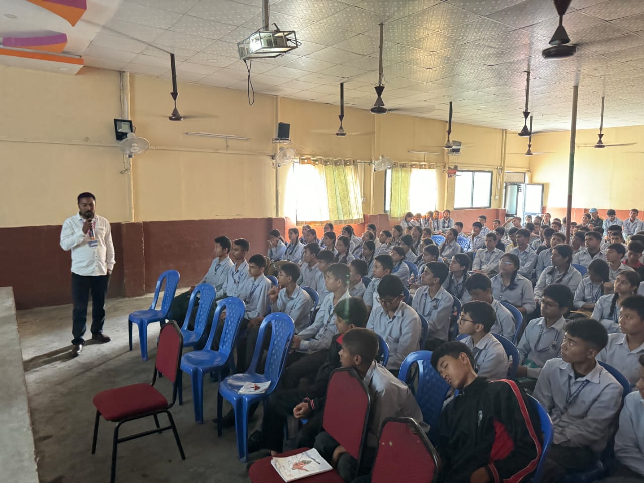 Group therapy session